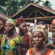 African women gathered together. Regene-Afrika
